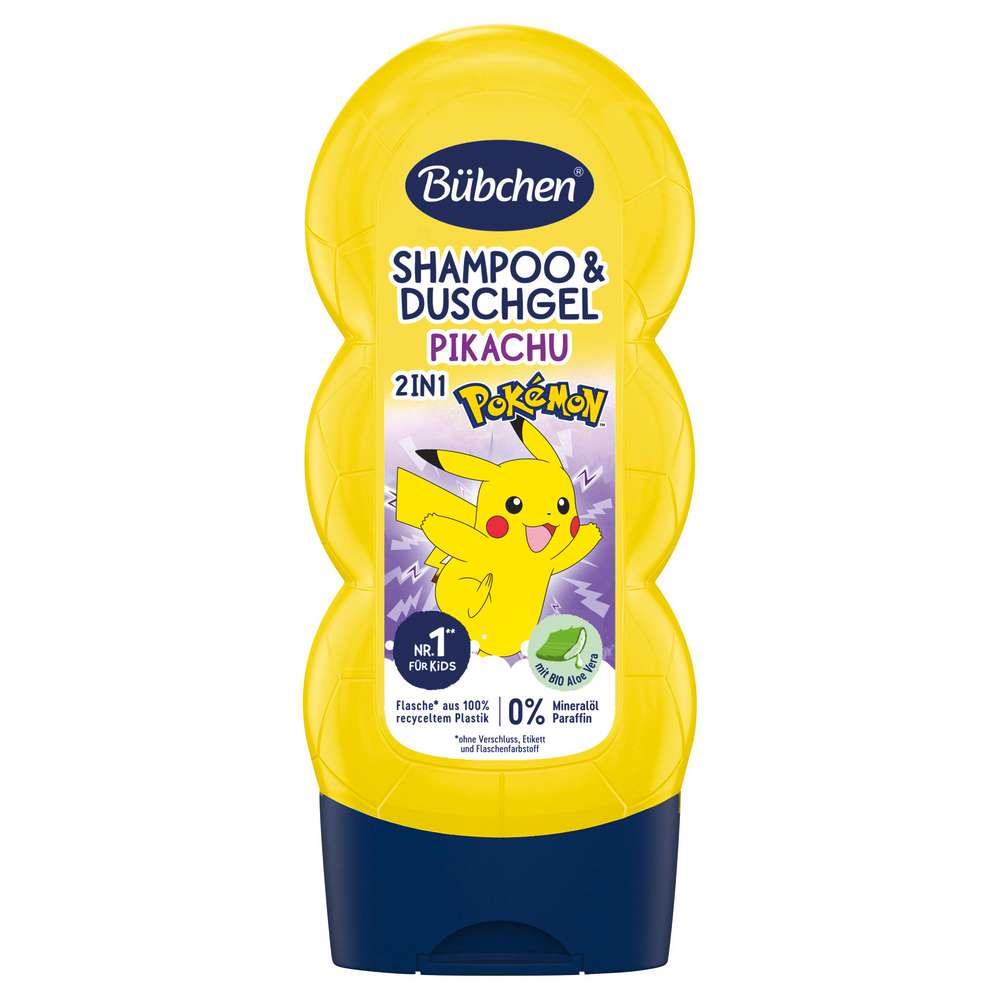 Produktabbildung Bübchen Kids, 2in1 Shampoo & Duschgel, Pikachu