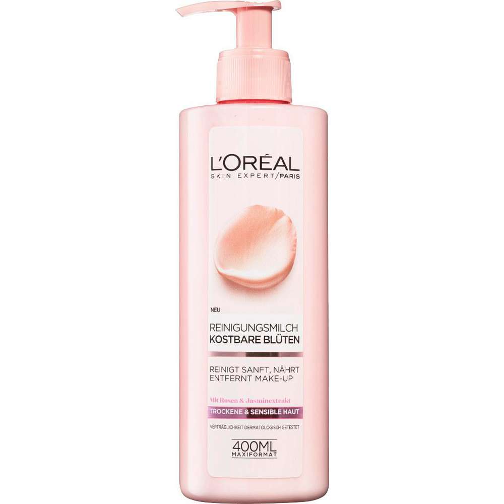 Produktabbildung L'Oreal Paris Skin Expert Reinigungsmilch, Kostbare Blütenq