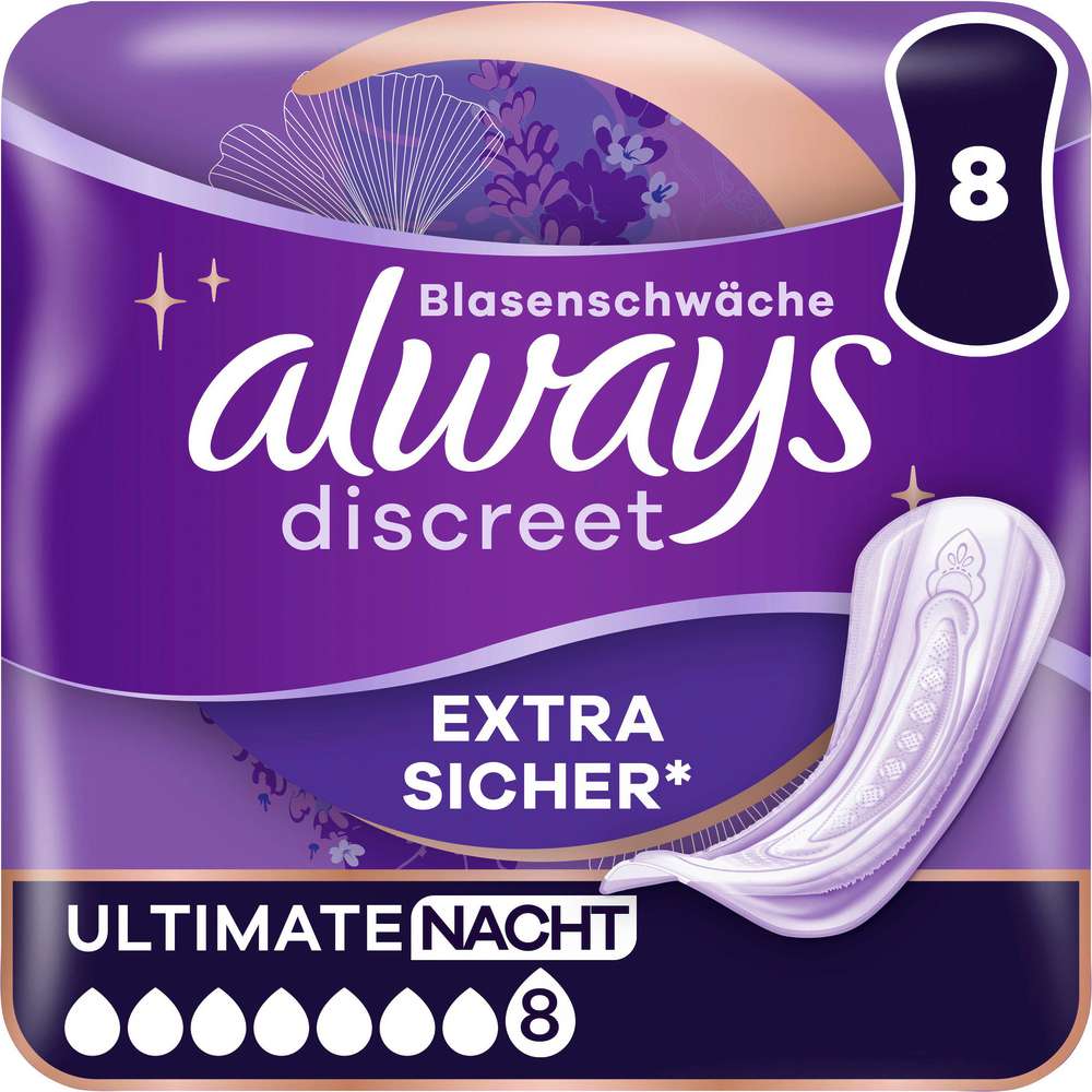Produktabbildung Always Discreet Slipeinlage Extra sicher