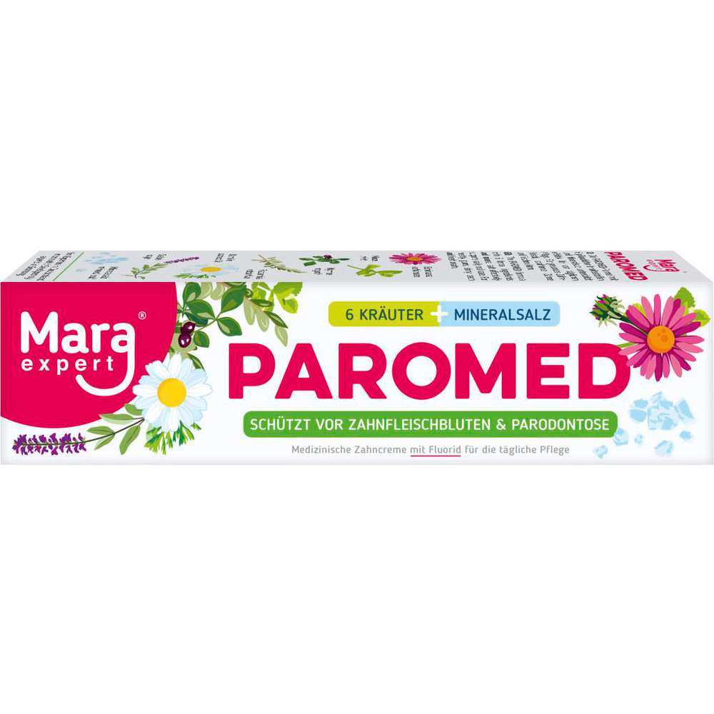 Produktabbildung Mara expert Zahncreme Paromed