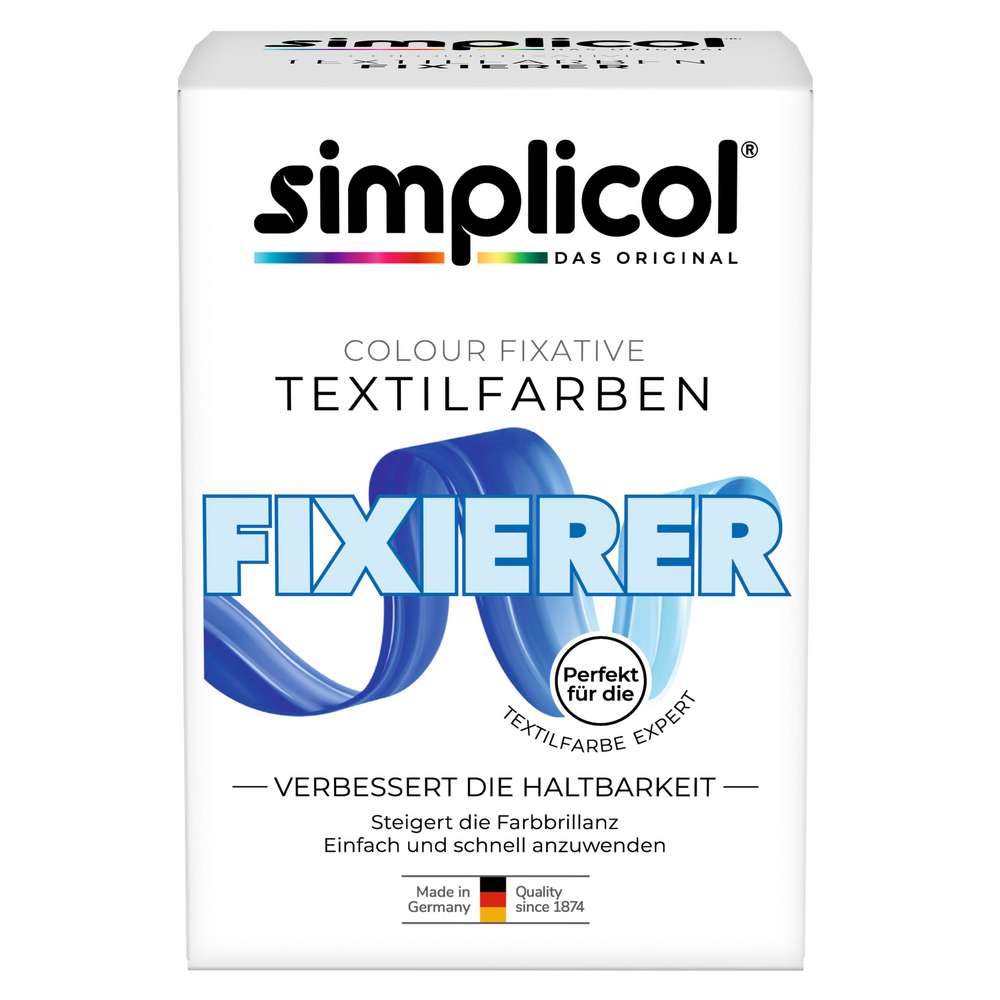 Produktabbildung simplicol Farb-Fixierer Textilfarbe, Expert