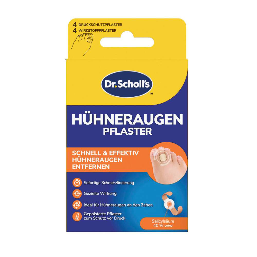 Produktabbildung Scholl Hühneraugenpflaster, 4 Stück