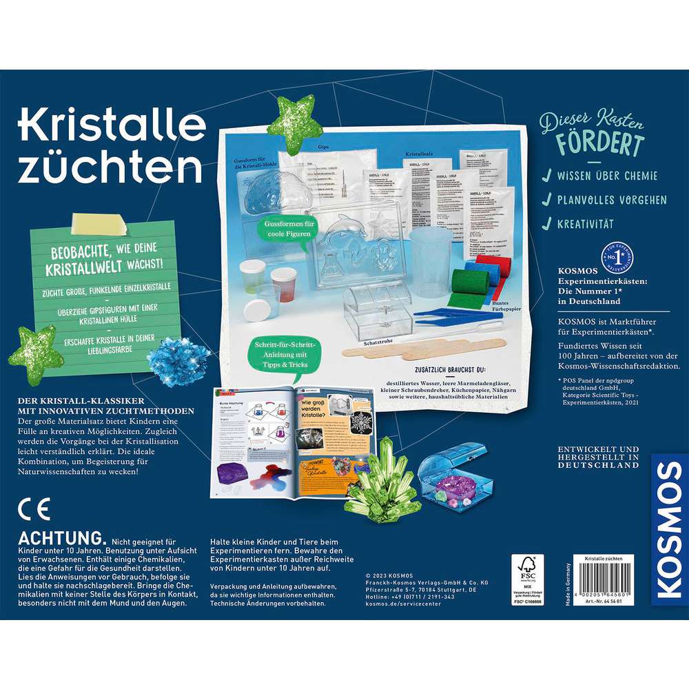 Produktabbildung Kosmos Kristalle züchten