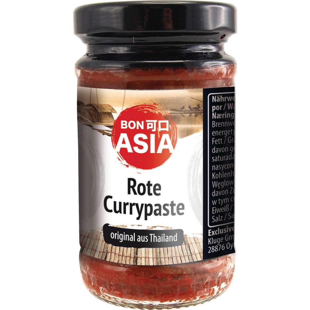 Produktabbildung Bonasia Currypaste, rot