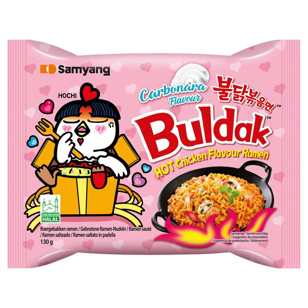 Produktabbildung Samyang Buldak Hot Chicken Flavor Ramen, Carbonara