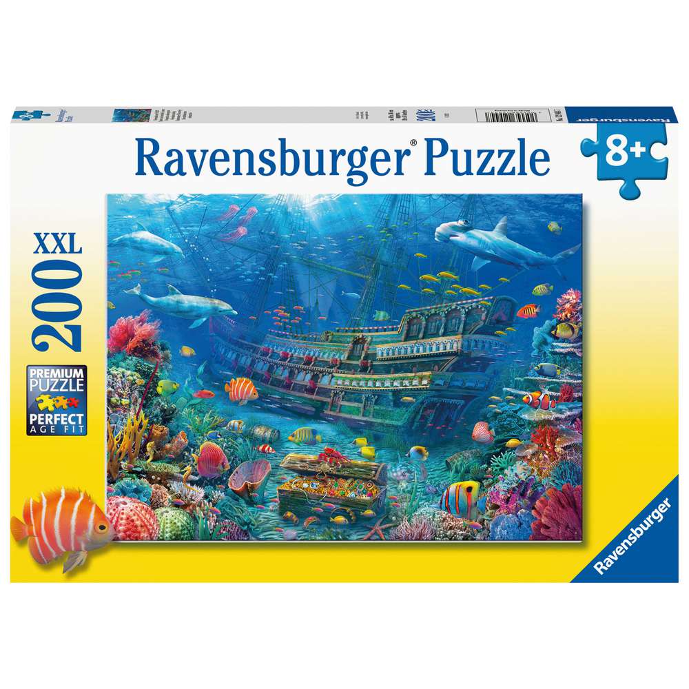 Produktabbildung Ravensburger Puzzle 200 Teile, Versunkenes Schiff
