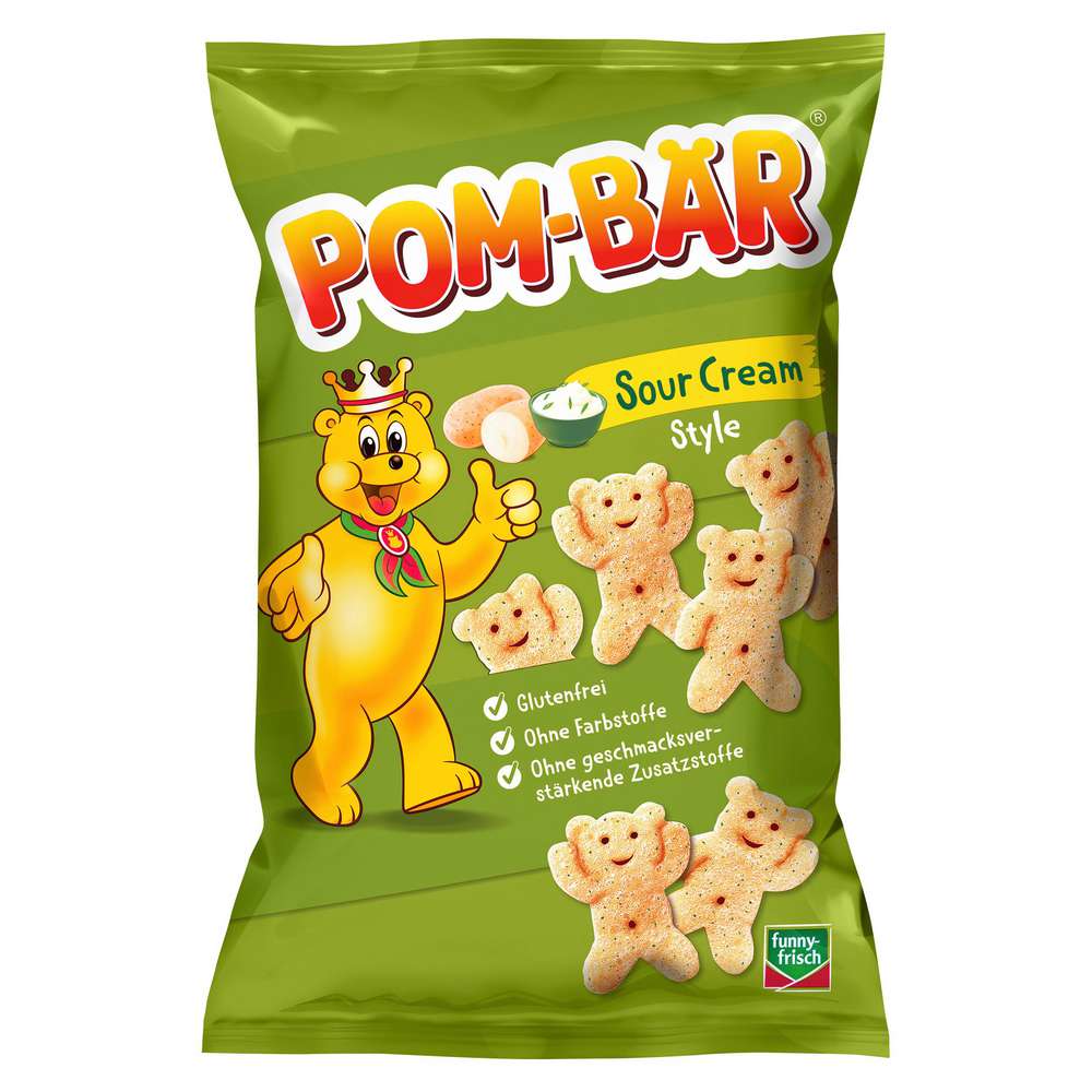 Produktabbildung Pom-Bär Chips Sour Cream