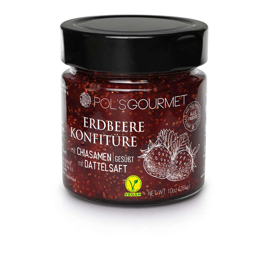 Produktabbildung Pol´s Gourmet Konfitüre, Erdbeere
