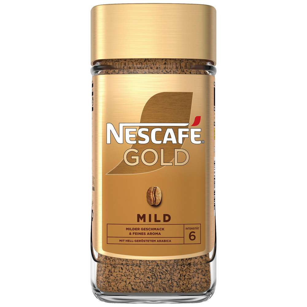Produktabbildung Nescafe Instant Kaffee Gold, mild