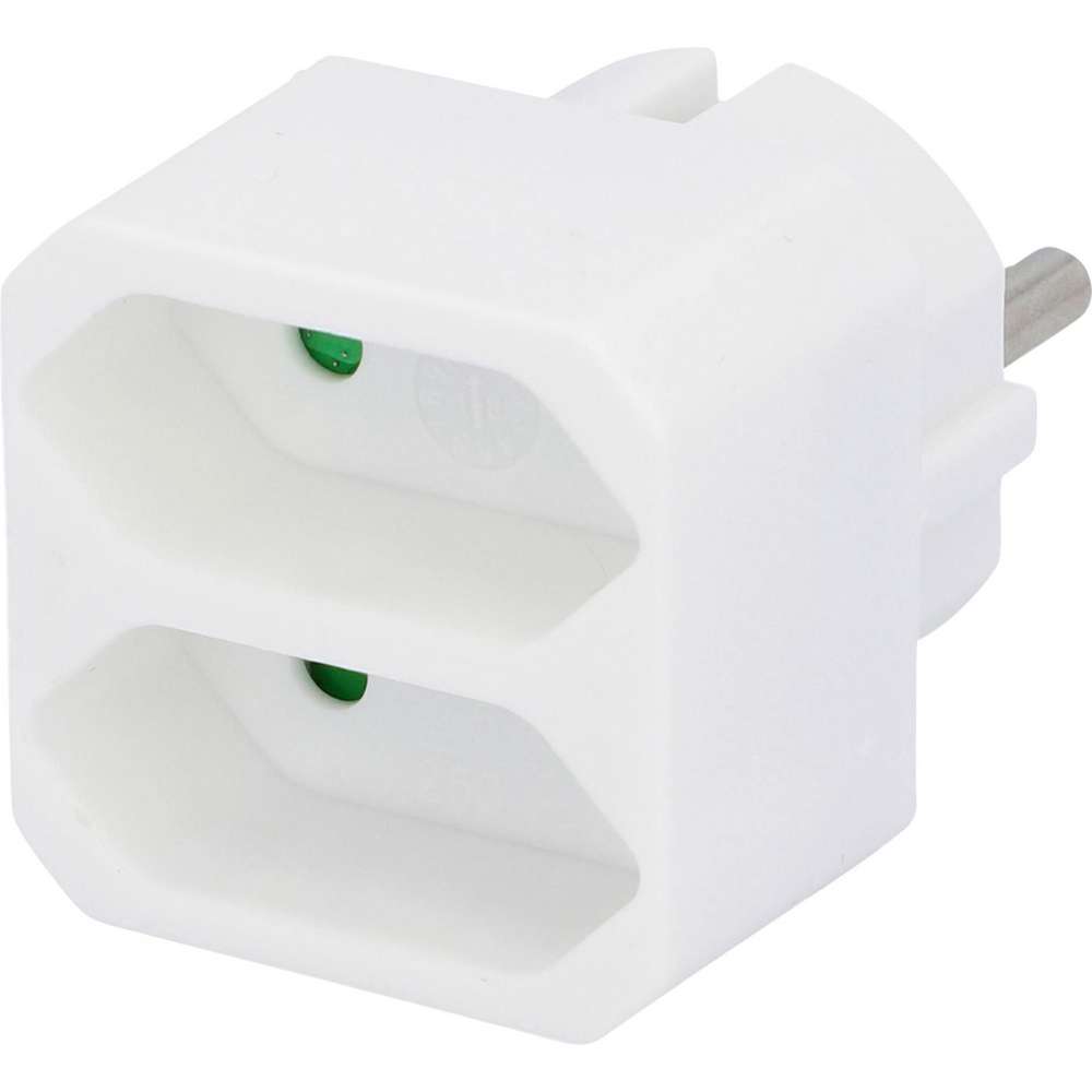 Produktabbildung EVB Eurostecker Adapter 2-fach 40562L UNITEC