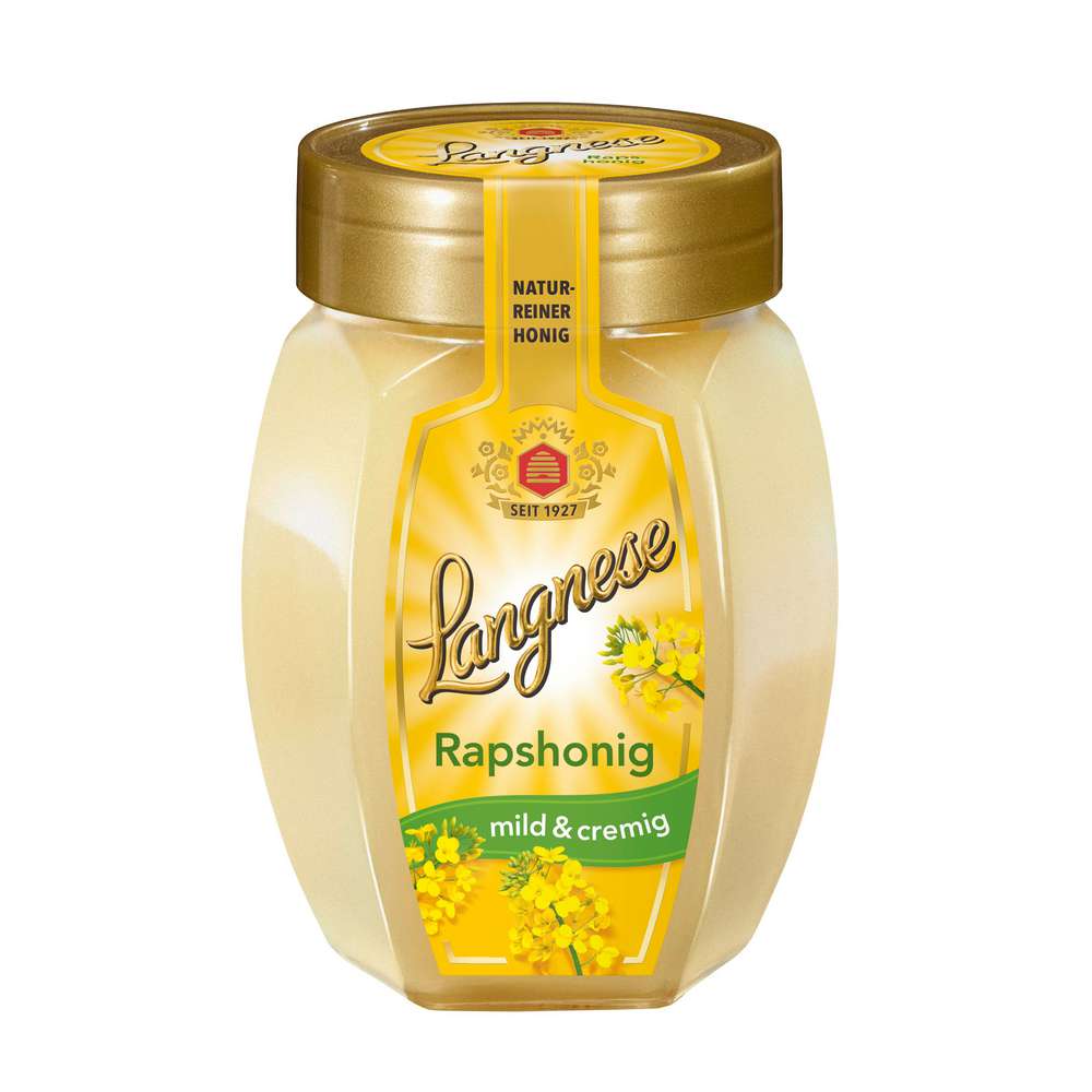 Produktabbildung Langnese Rapshonig, mild & cremig