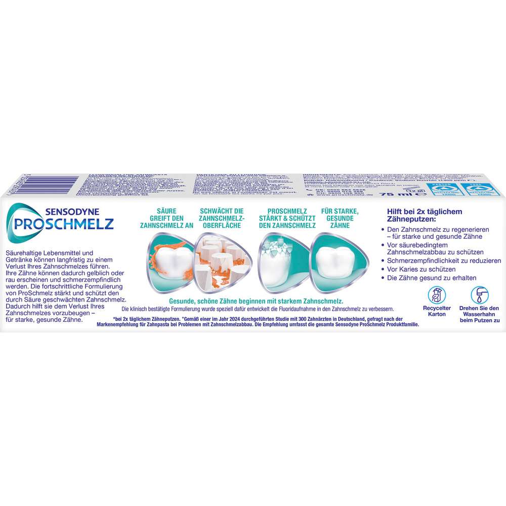 Produktabbildung Sensodyne Zahncreme ProSchmelz