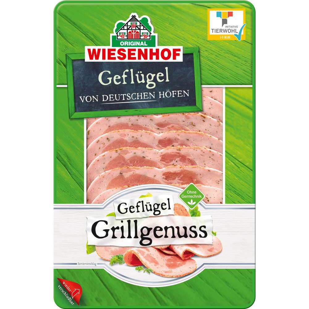 Produktabbildung Wiesenhof Gegrillte Geflügel Brühwurst-Pastete