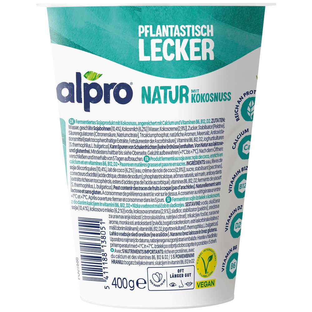 Produktabbildung Alpro Soya-Joghurtalternative, Kokos
