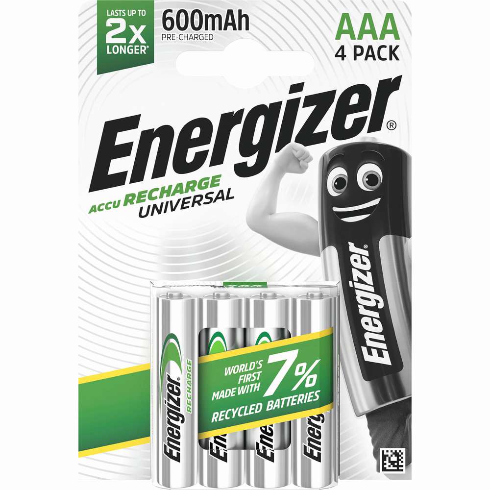 Produktabbildung Energizer Akkubatterie AAA Universal