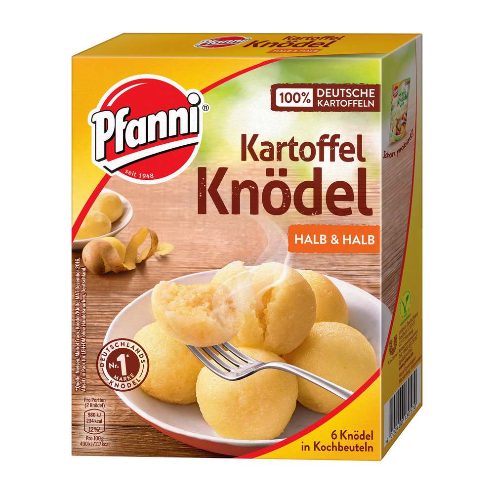 Produktabbildung Pfanni Kartoffel Knödel Der Klassiker
