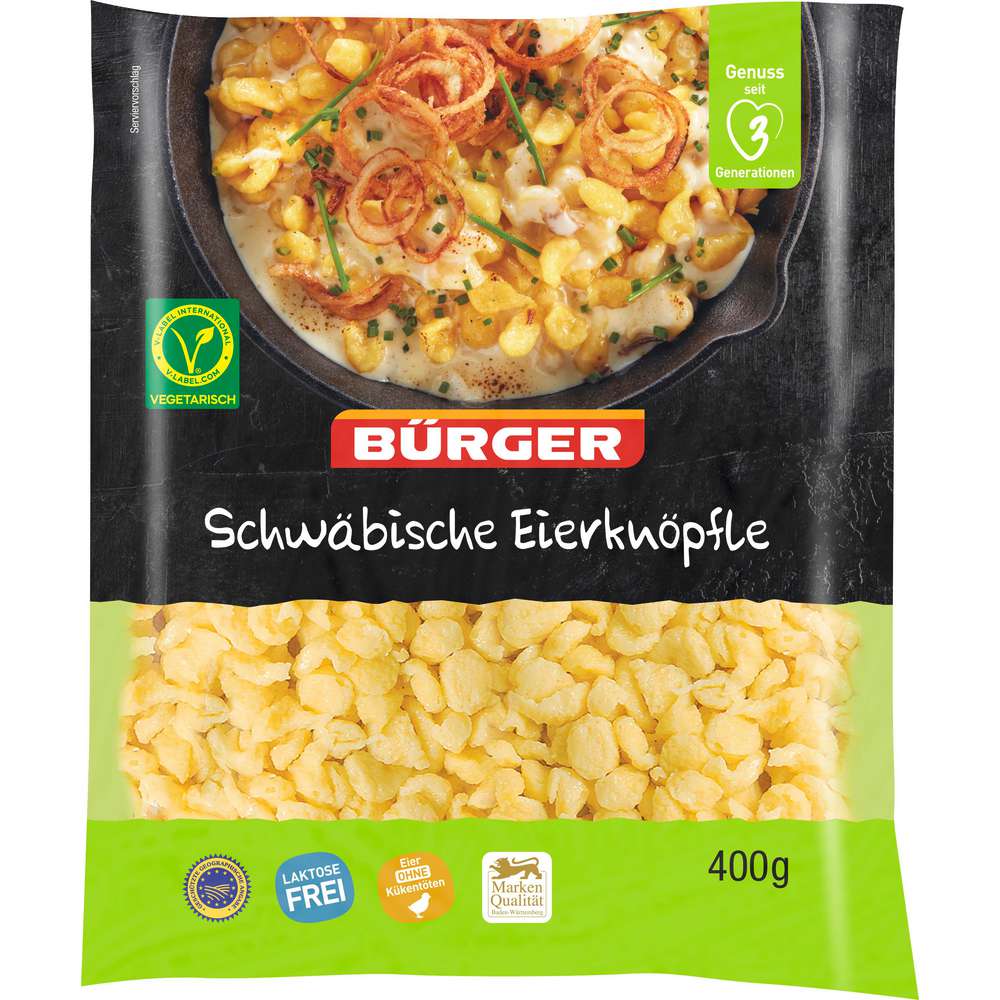 Produktabbildung Bürger Eierknöpfle