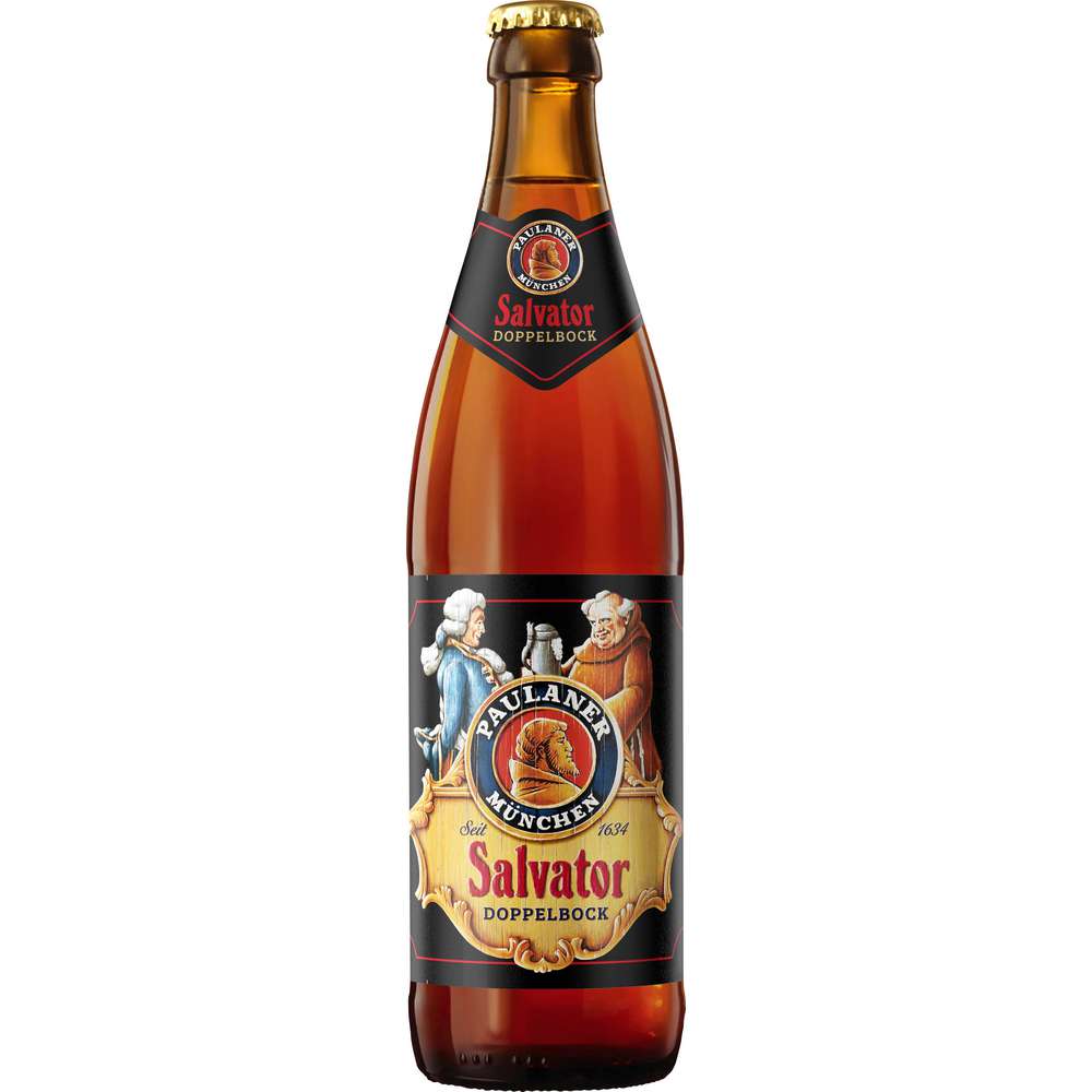 Produktabbildung Paulaner Salvator Doppelbock Bier 7,9%