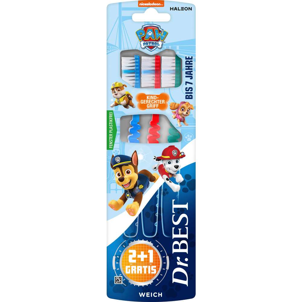 Produktabbildung Dr.Best Zahnbürste für Milchzähne, Paw Patrol