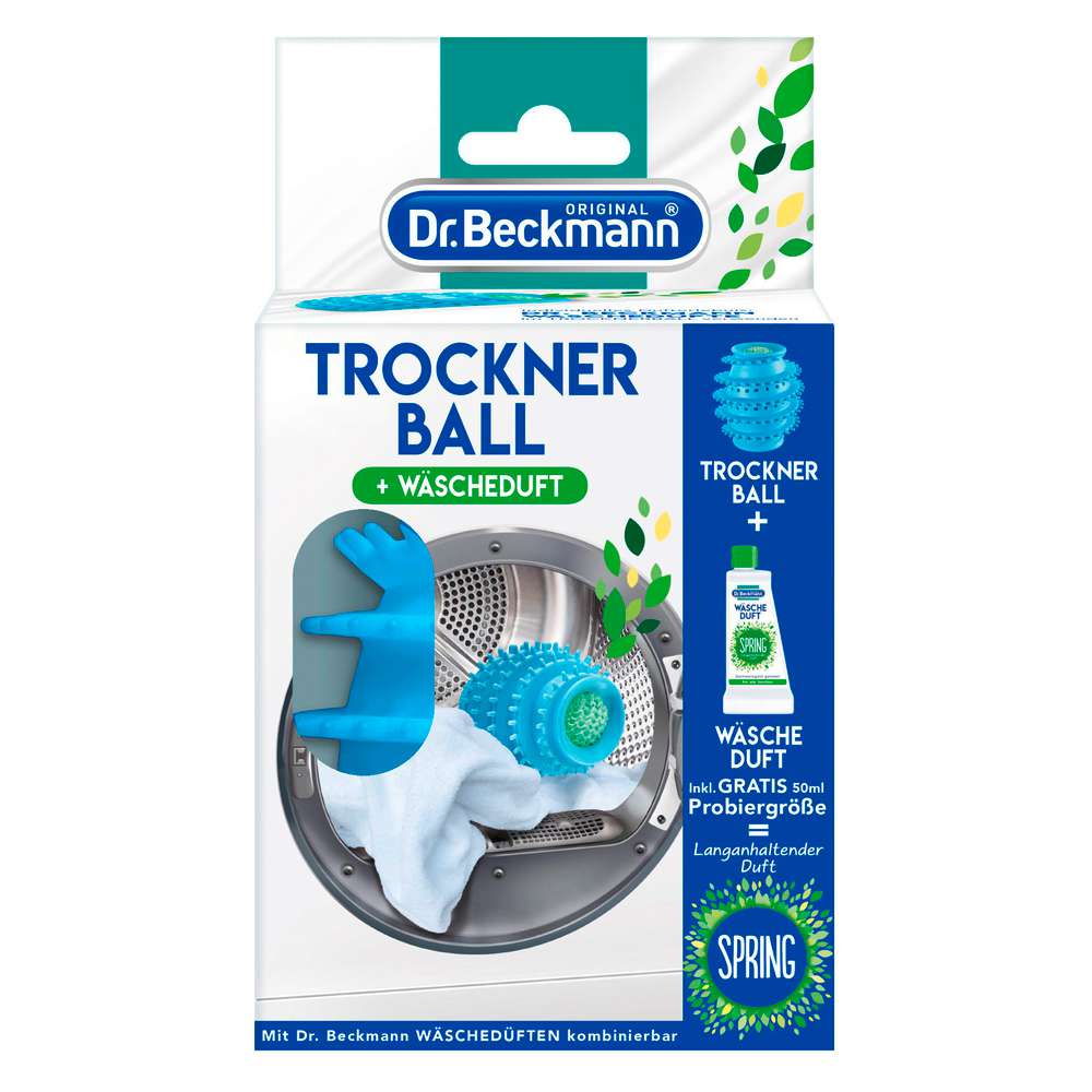 Produktabbildung Dr. Beckmann Trocknerball + Wäsche Duft