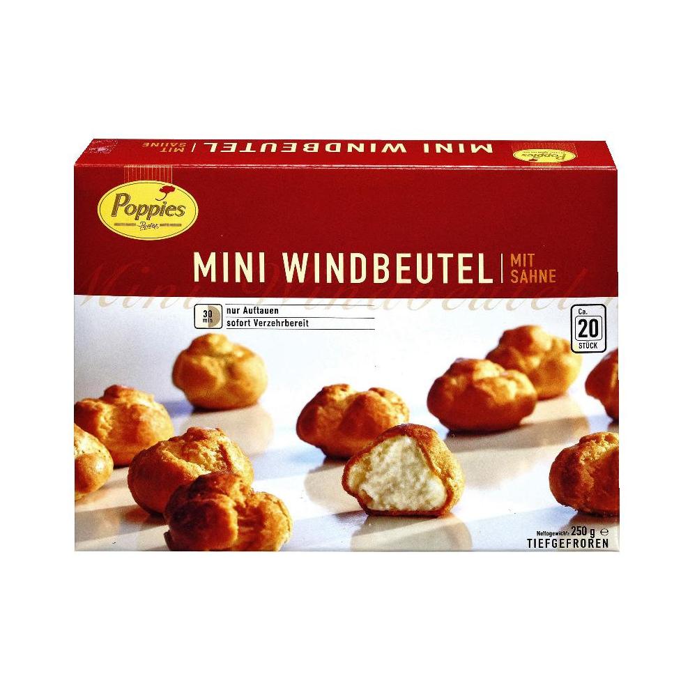 Produktabbildung keine Marke Poppies Mini Windbeutel, 250 g