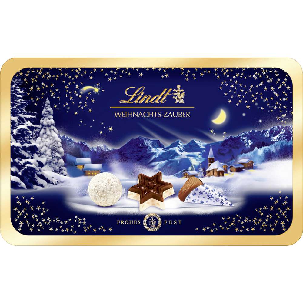 Produktabbildung Lindt Weihnachts-Zauber-Pralinés Dose