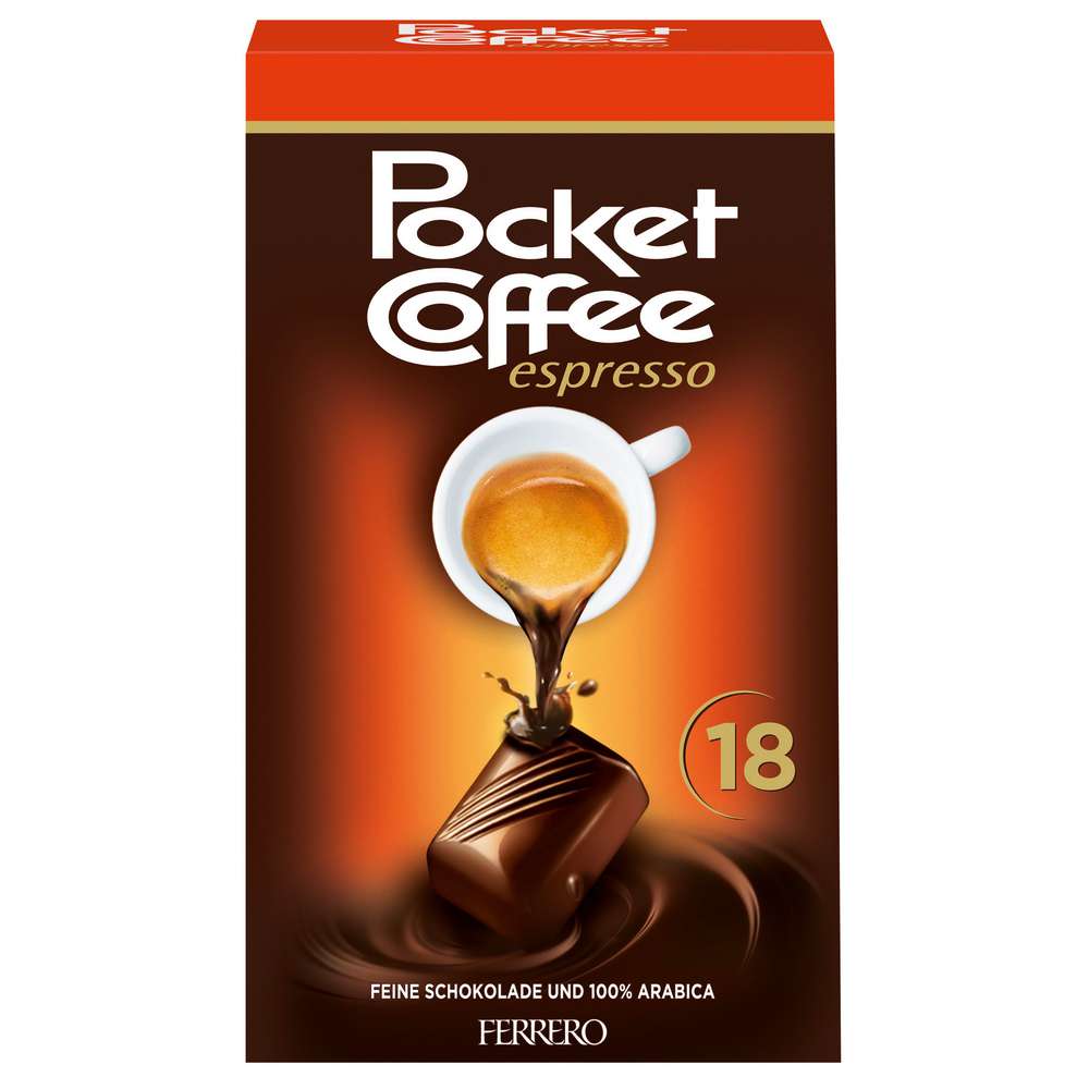 Produktabbildung Ferrero Pocket Coffee Espresso, Pralinen