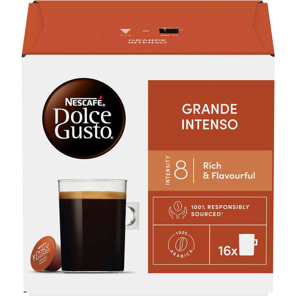 Produktabbildung Nescafe Kaffee-Kapseln Dolce Gusto, Grande Intenso