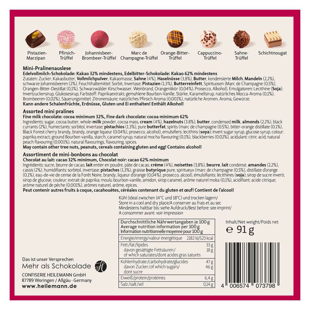 Produktabbildung Viba Mini-Pralinen Mischung