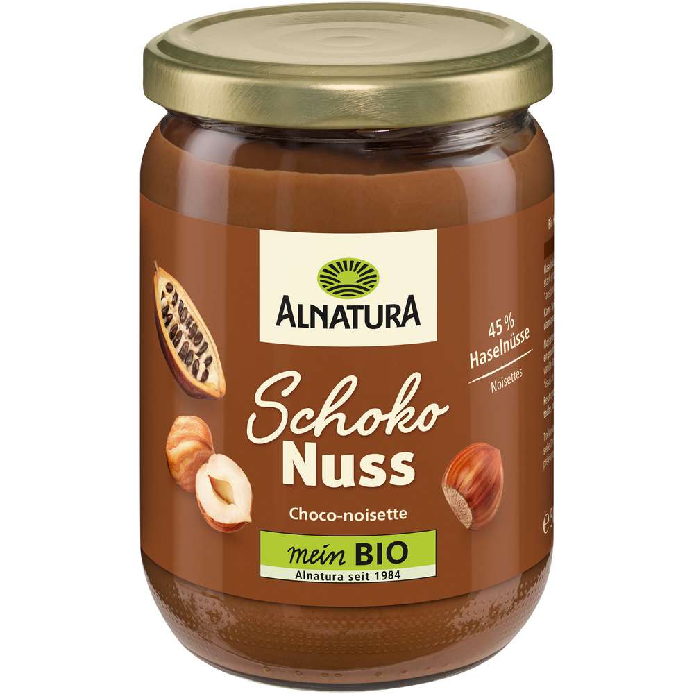Produktabbildung Alnatura Bio Schoko-Nuss Creme