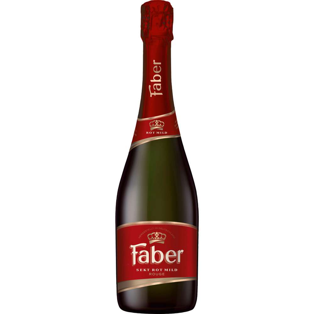 Produktabbildung Faber Roter Sekt mild