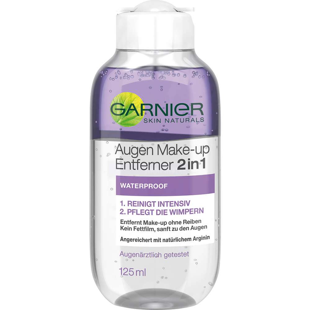 Produktabbildung Garnier Augen Make- Up Entferner 2 in 1, wasserfest