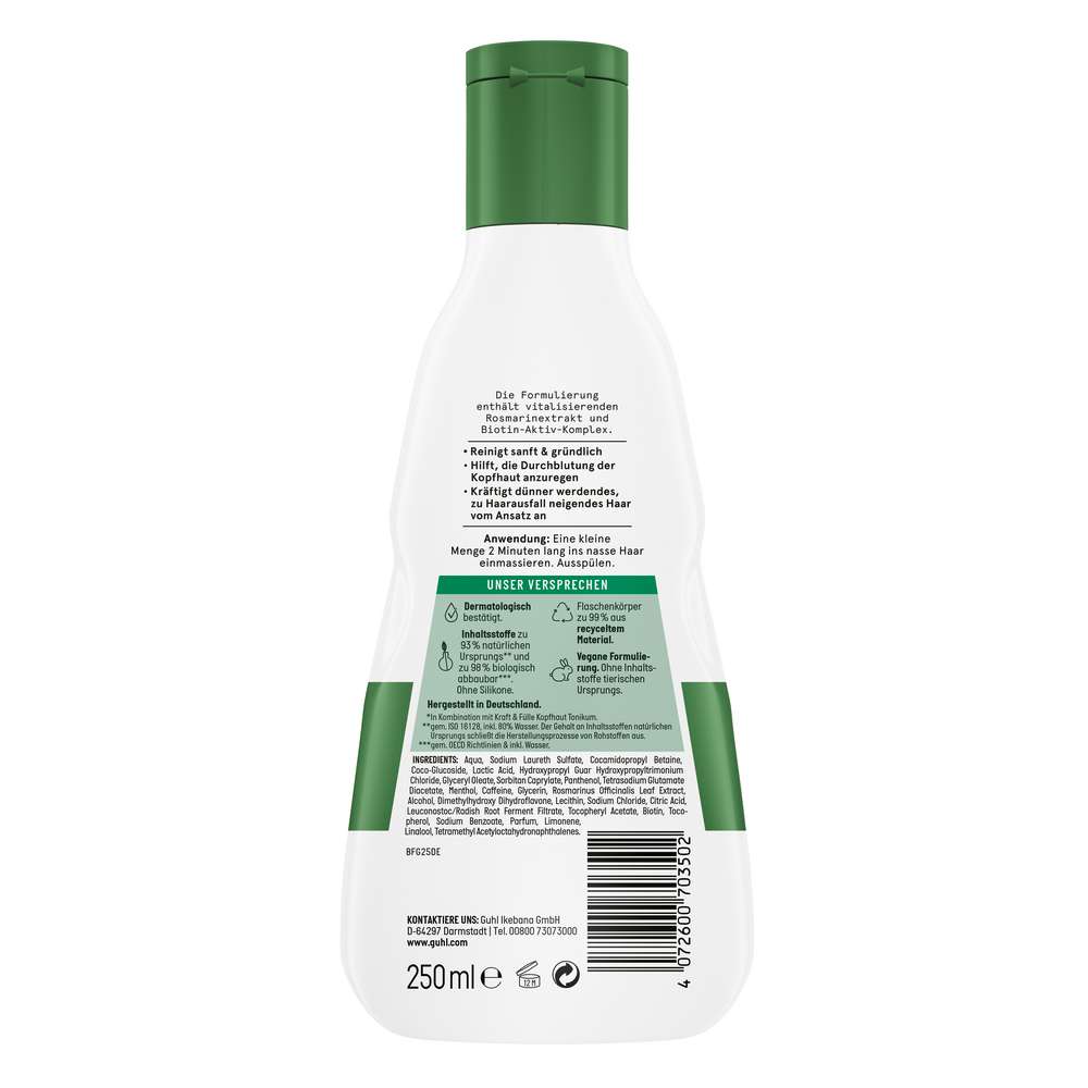 Produktabbildung Guhl Shampoo Kraft & Fülle