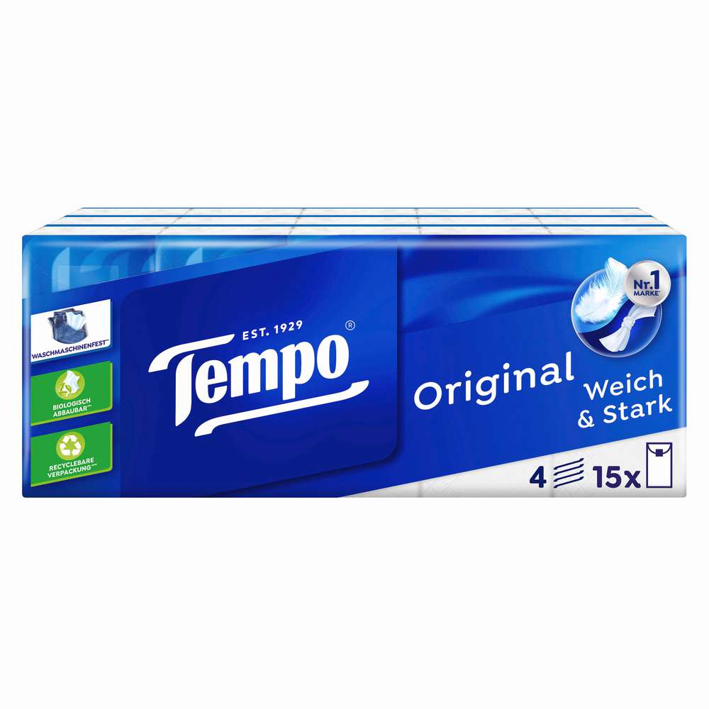 Produktabbildung Tempo Taschentücher