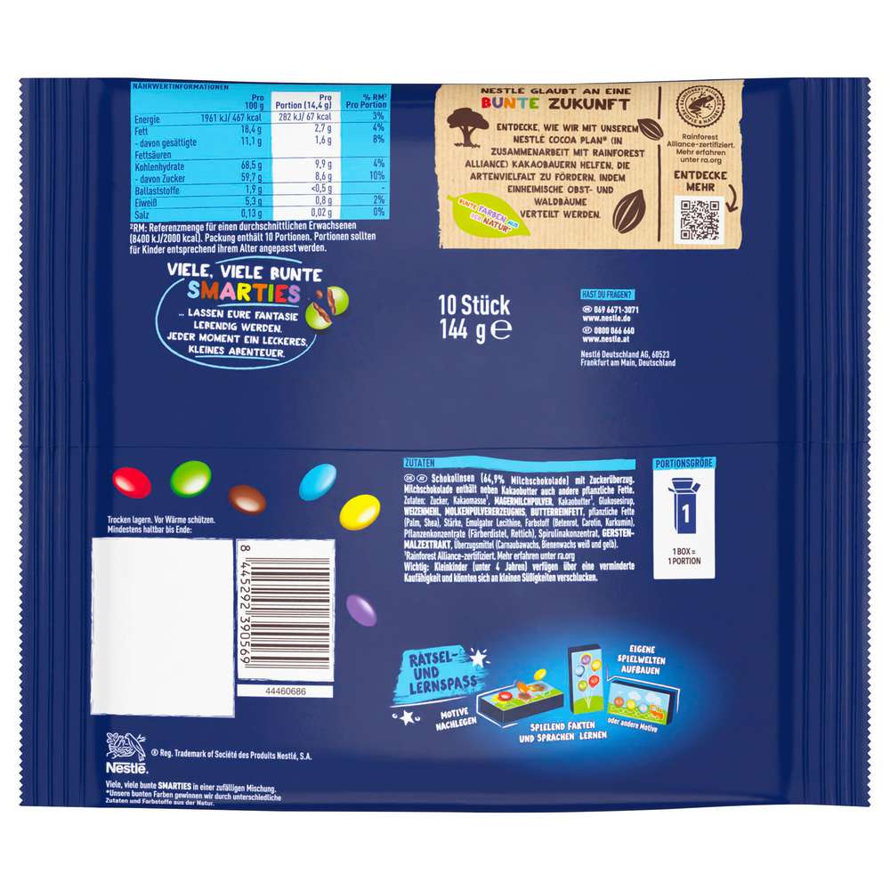 Produktabbildung Nestle Smarties Minis