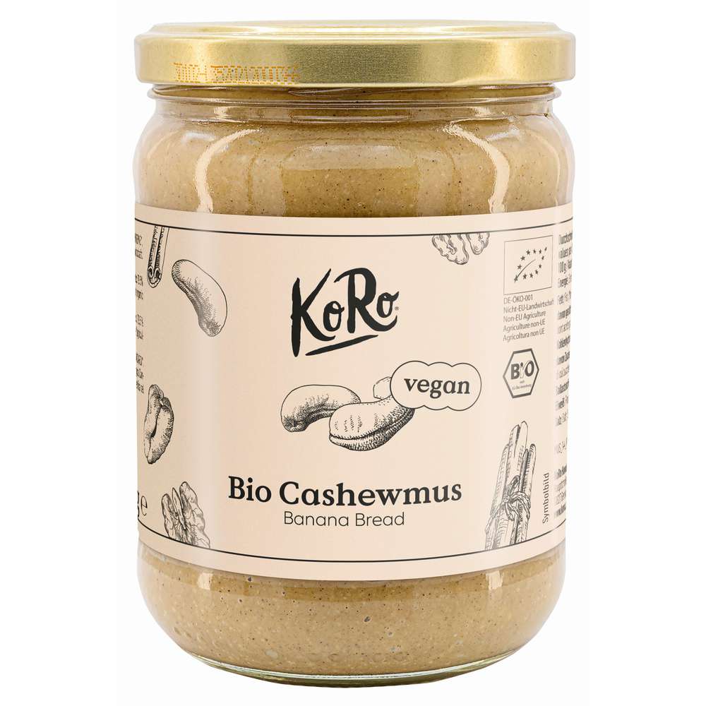 Produktabbildung KoRo Bio Cashewmus Banana Bread