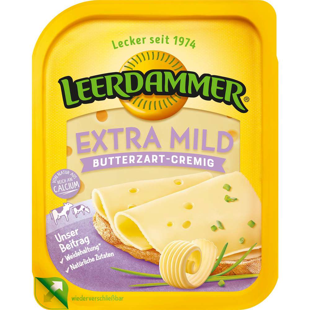 Produktabbildung Leerdammer Käsescheiben Extra mild