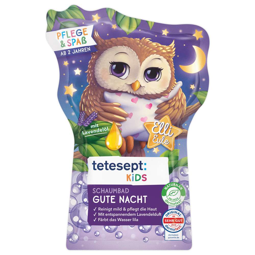 Produktabbildung tetesept Schaumbad Kids, Gute Nacht
