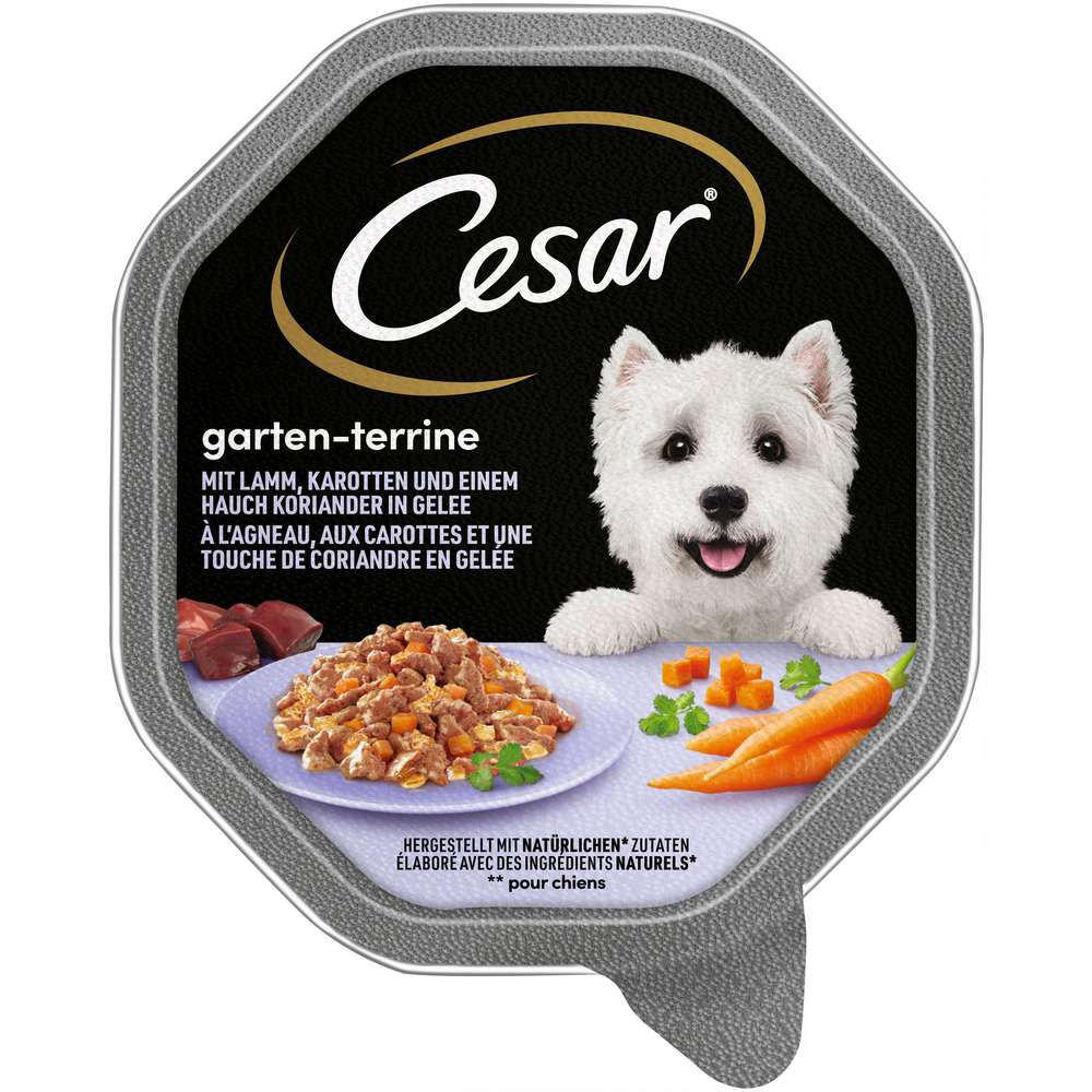 Produktabbildung Cesar Hunde-Nassfutter Empfehlung des Chefkochs