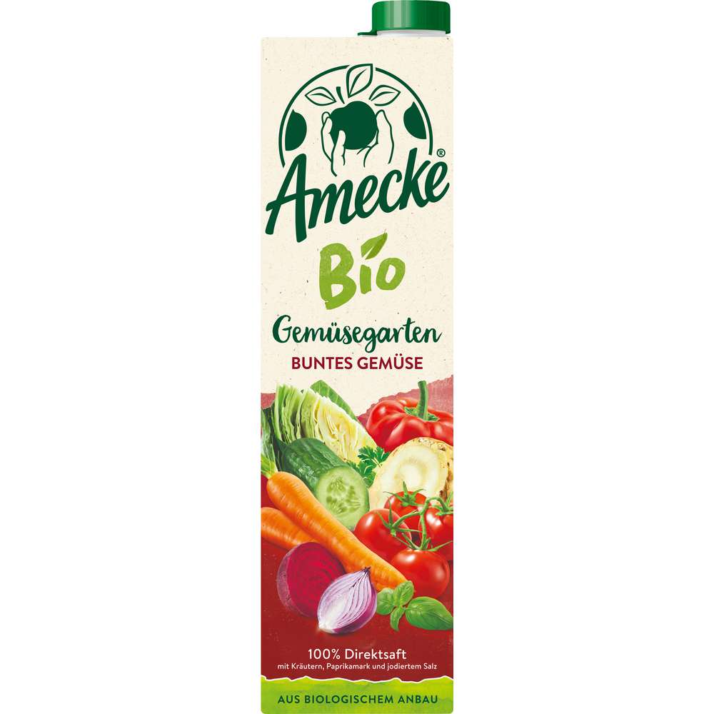 Produktabbildung Amecke Bio Saft Gemüsegarten, Buntes Gemüse