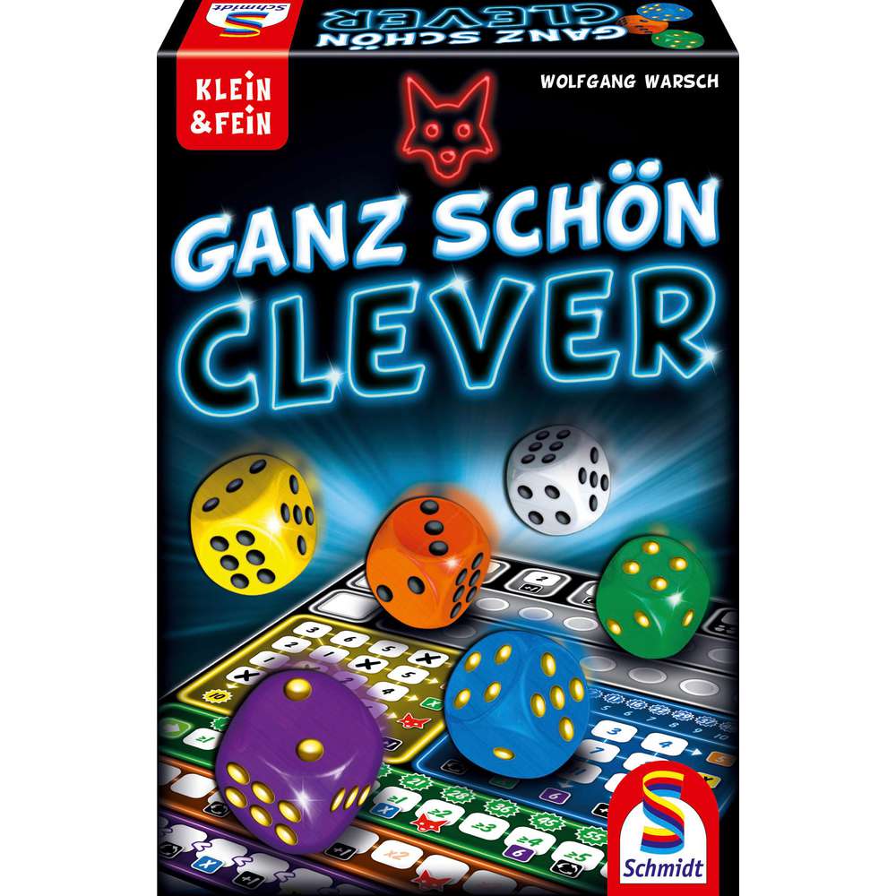 Produktabbildung Schmidt Spiele Ganz schön clever, Klein & Fein, Würfelspiel
