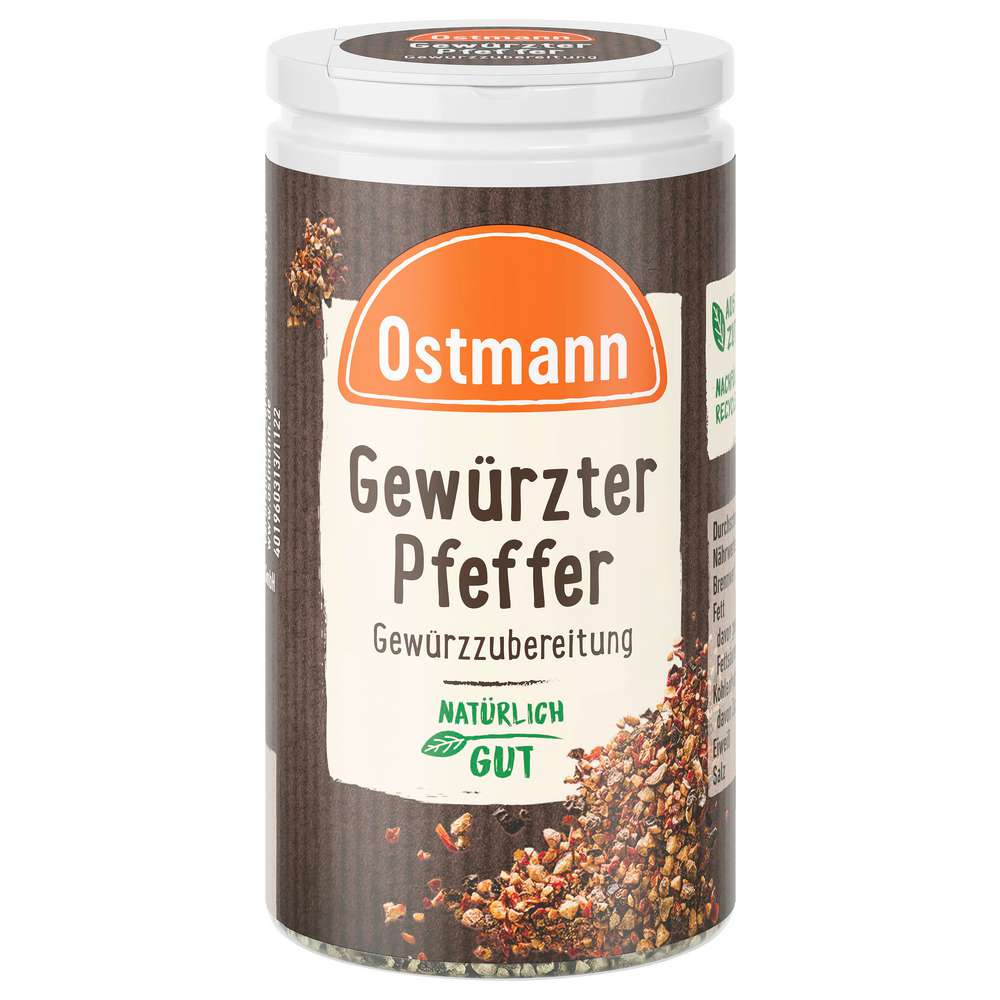 Produktabbildung Ostmann Pfeffer, gewürzt