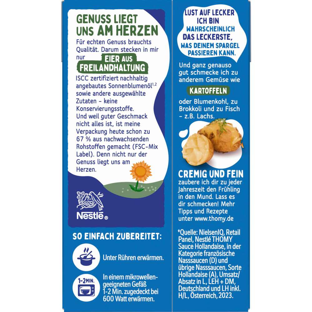 Produktabbildung Thomy Les Sauces, Hollandaise