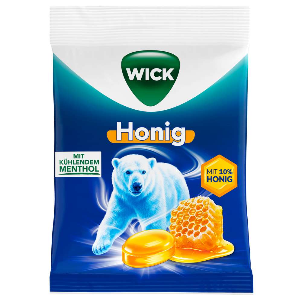 Produktabbildung Wick Bonbons, Honig