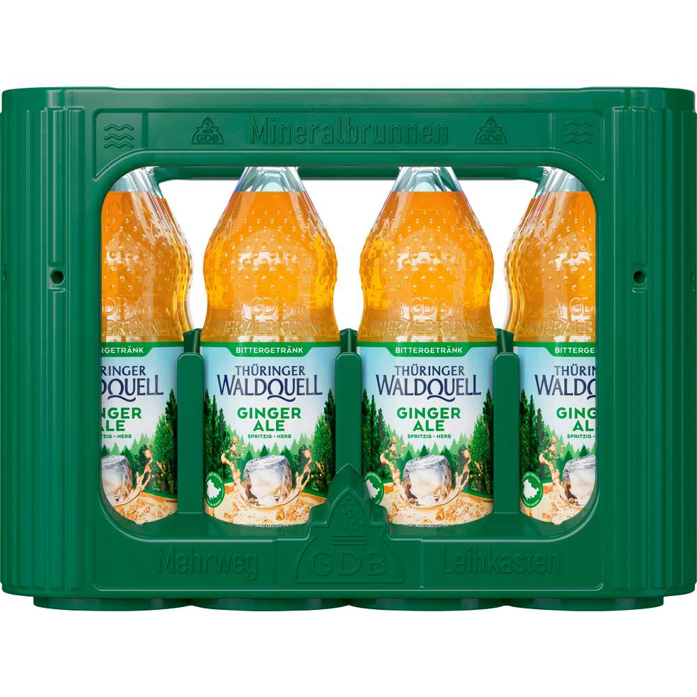 Produktabbildung  Ginger Ale (12x 1,000 Liter)