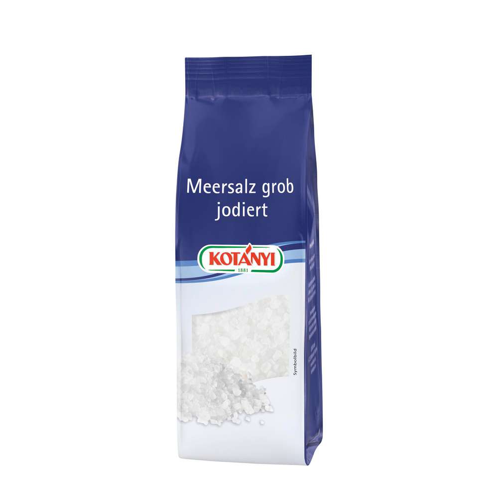 Produktabbildung Kotányi Meersalz grob, jodiert