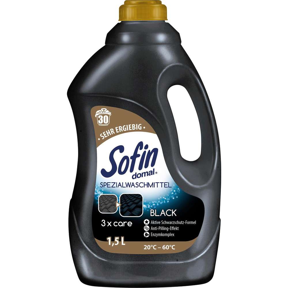Produktabbildung Sofin Spezial-Waschmittel, flüssig, Black