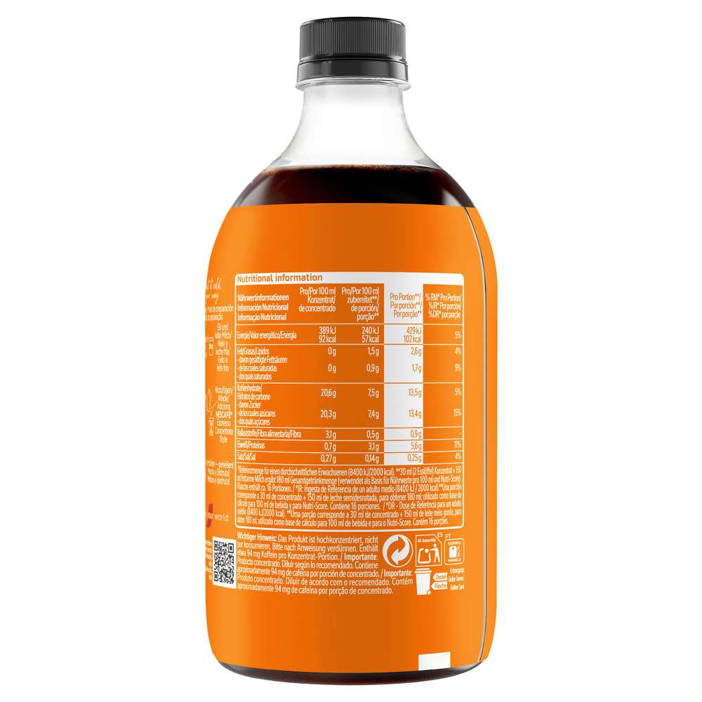 Produktabbildung Nescafe Espresso Concentrate Style Caramel