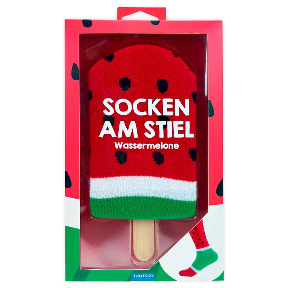 Produktabbildung Trötsch Socken am Stiel Wassermelone