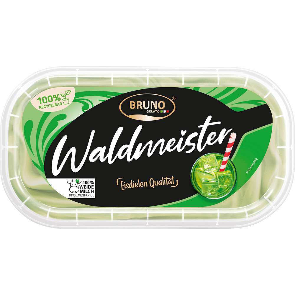 Produktabbildung Bruno Gelato Eis, Waldmeister, tiefgekühlt